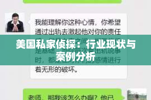 美国私家侦探：行业现状与案例分析