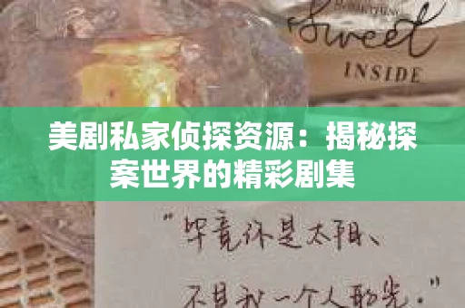 美剧私家侦探资源：揭秘探案世界的精彩剧集