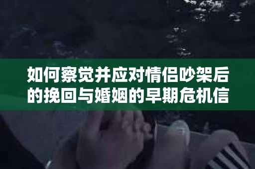 如何察觉并应对情侣吵架后的挽回与婚姻的早期危机信号？